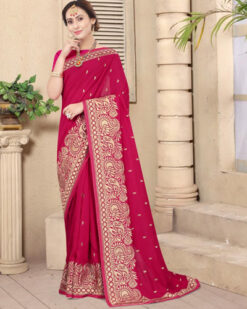 NARI FASHION D.NO 5997 INDIAN WOMEN HEAVY EMBROIDERY PARTY WEAR SAREE