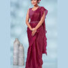 Pre Pleated Gown Saree