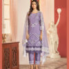 Lavender Women Salwar Kameez Suit