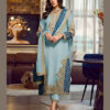 Blue Pakistani salwar suit
