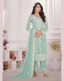 Traditional Straight Salwar Suit
