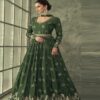 Pure Viscose Silk Salwar Suits, Anarkali Dress