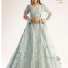 Girlish Designer pastel Blue Gota & Mirror Net lehenga Choli Dupatta