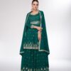 Indian Ethnic Panjabi Style Woman Festive Party & Wedding Silk Sharara Suit 6040