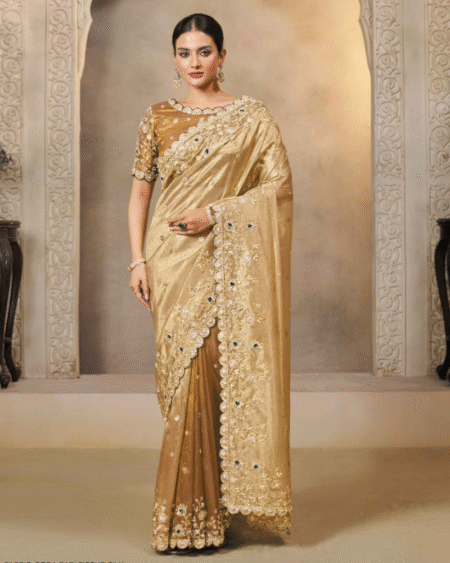 Latest Party Wear Designer fancy Saree with Blouse