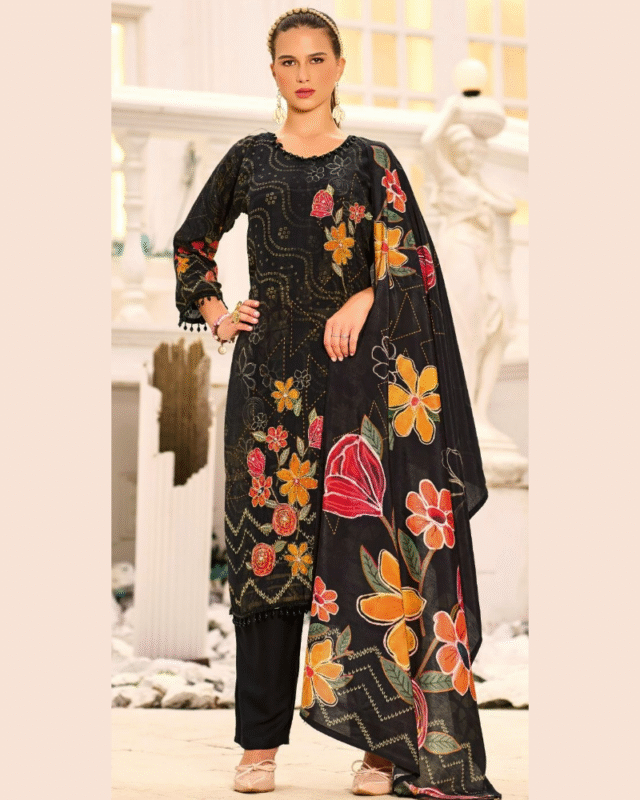 Pure Viscous Maslin Digital Printed Pakistani Salwar Kameez