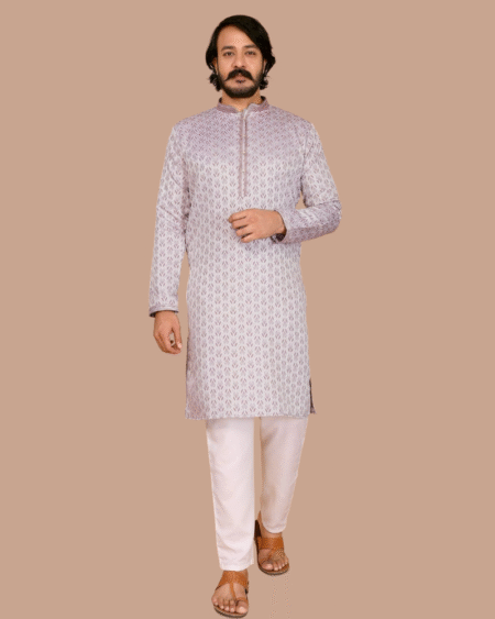 Heavy Jacquard Silk Premium Ethnic Wear Kurta Pajama for Men’s Wear