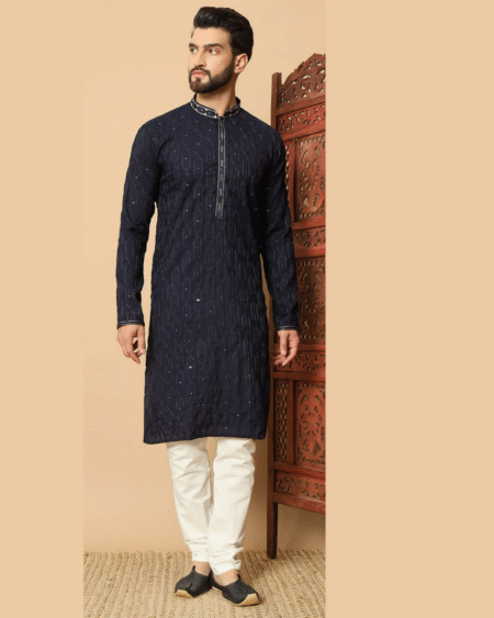 Festival Wear Designer Heavy Jacquard Premium Men's Wear Kurta Pajama