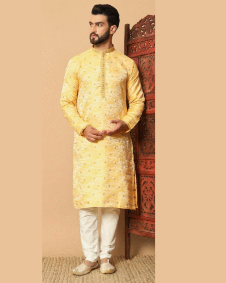 Premium Ethnic Wear Heavy Jacquard Kurta Pajama