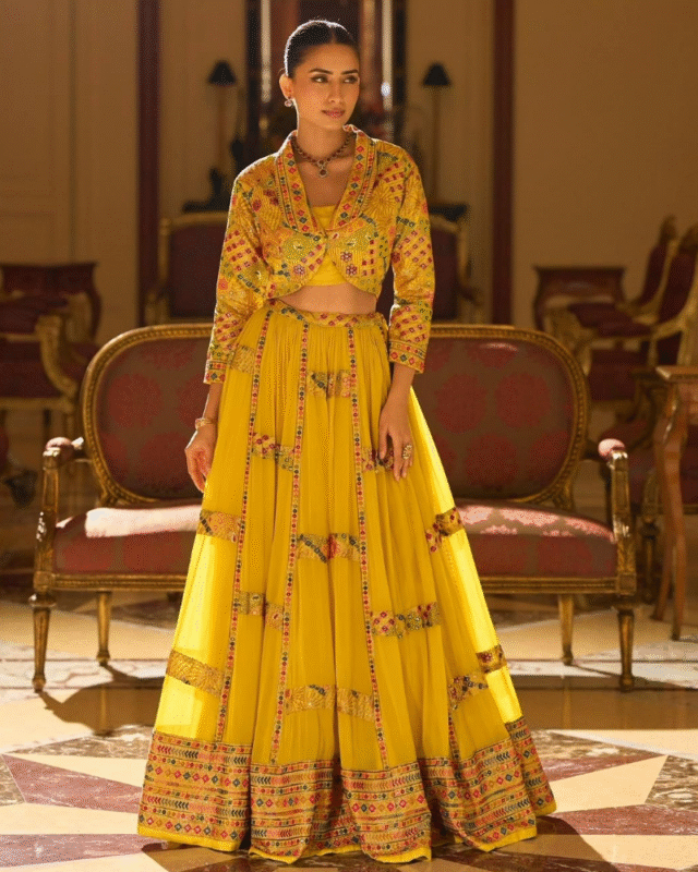 Wedding Season Premium Real Georgette Lehenga Choli