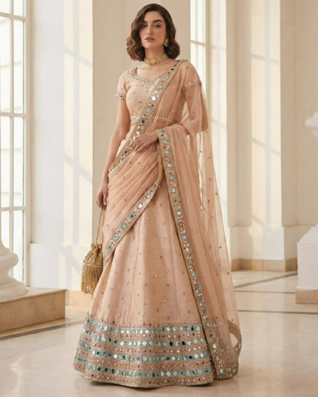 Heavy Silk Designer Party Wear Girlish Style Lehenga Choli